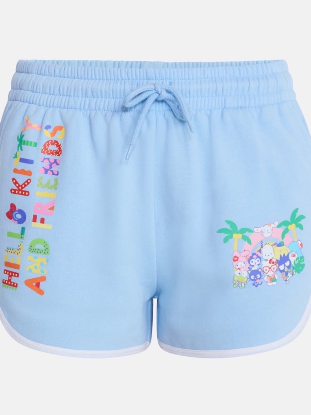 Hello Kitty and Friends Women's Graphic Fleece Dolphin Shorts